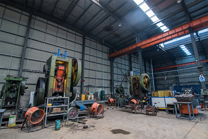 拉萨网架配件-锥头加工车间